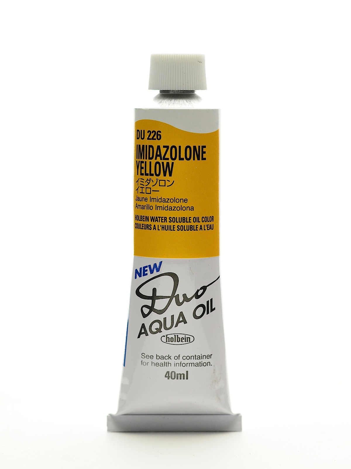 Duo Aqua Artist Oil Color imidazolone yellow 40 ml