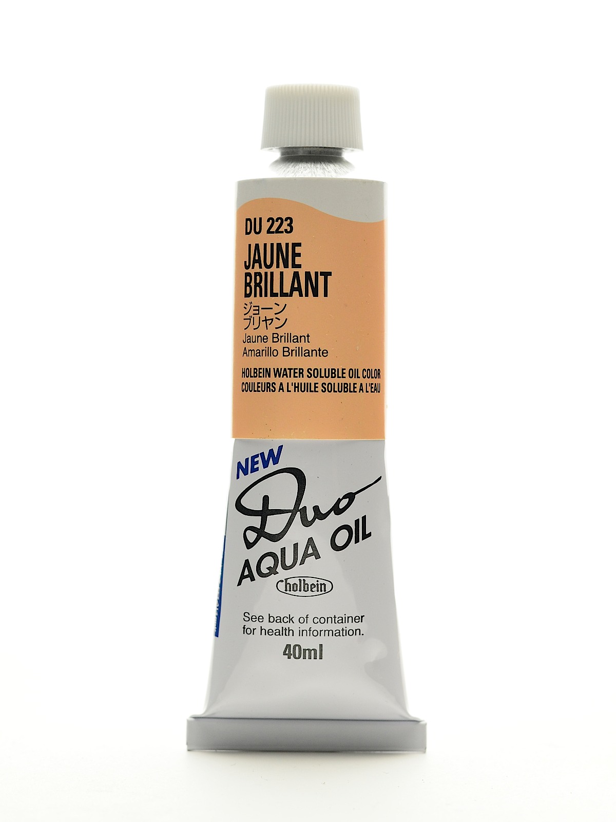 Duo Aqua Artist Oil Color jaune brilliant 40 ml