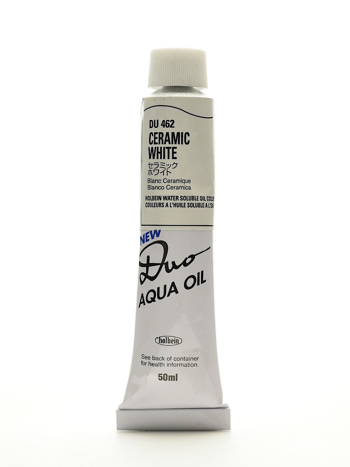 Duo Aqua Artist Oil Color Ceramic White 50 Ml