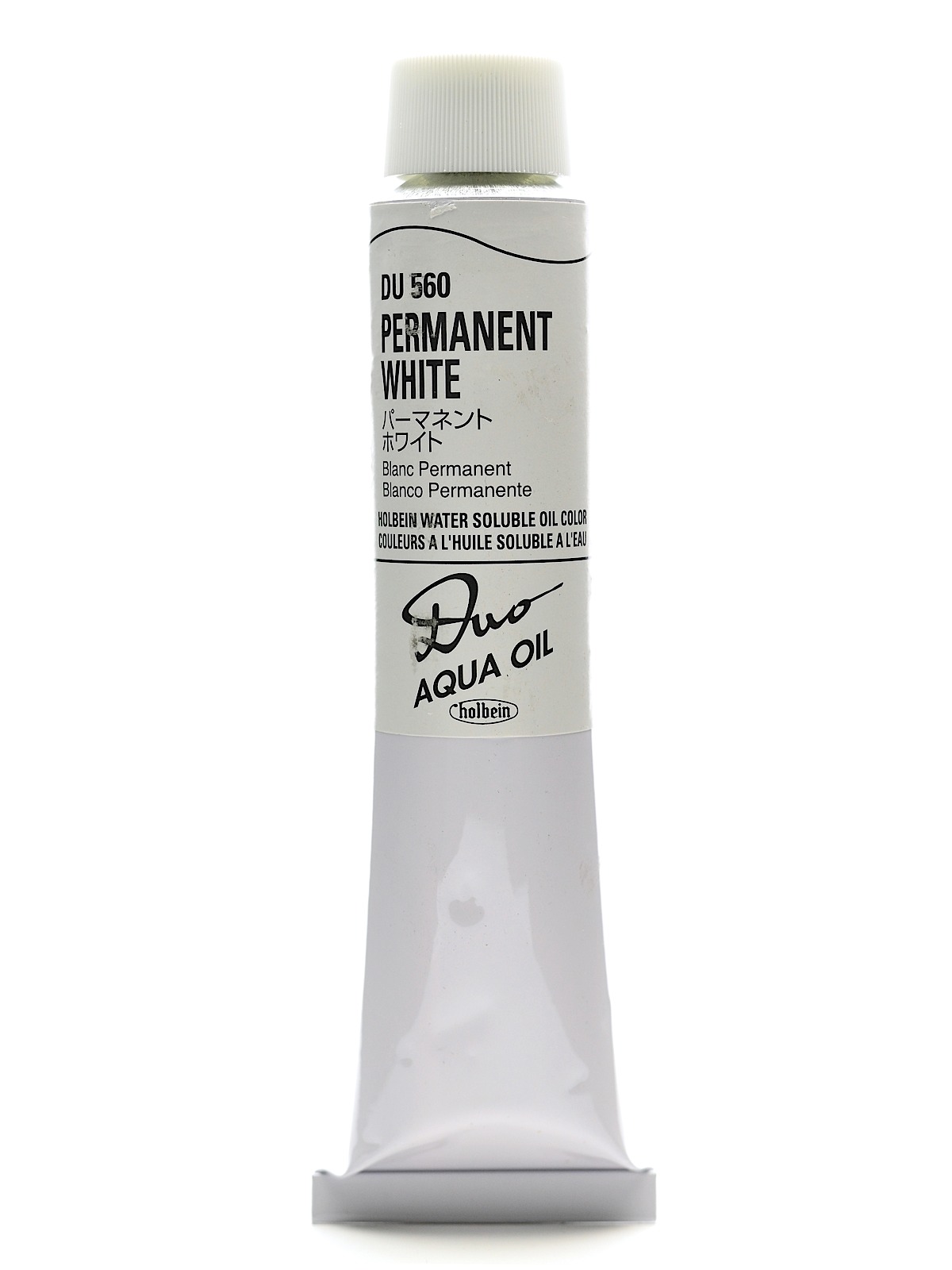 Duo Aqua Artist Oil Color Permanent White 110 Ml