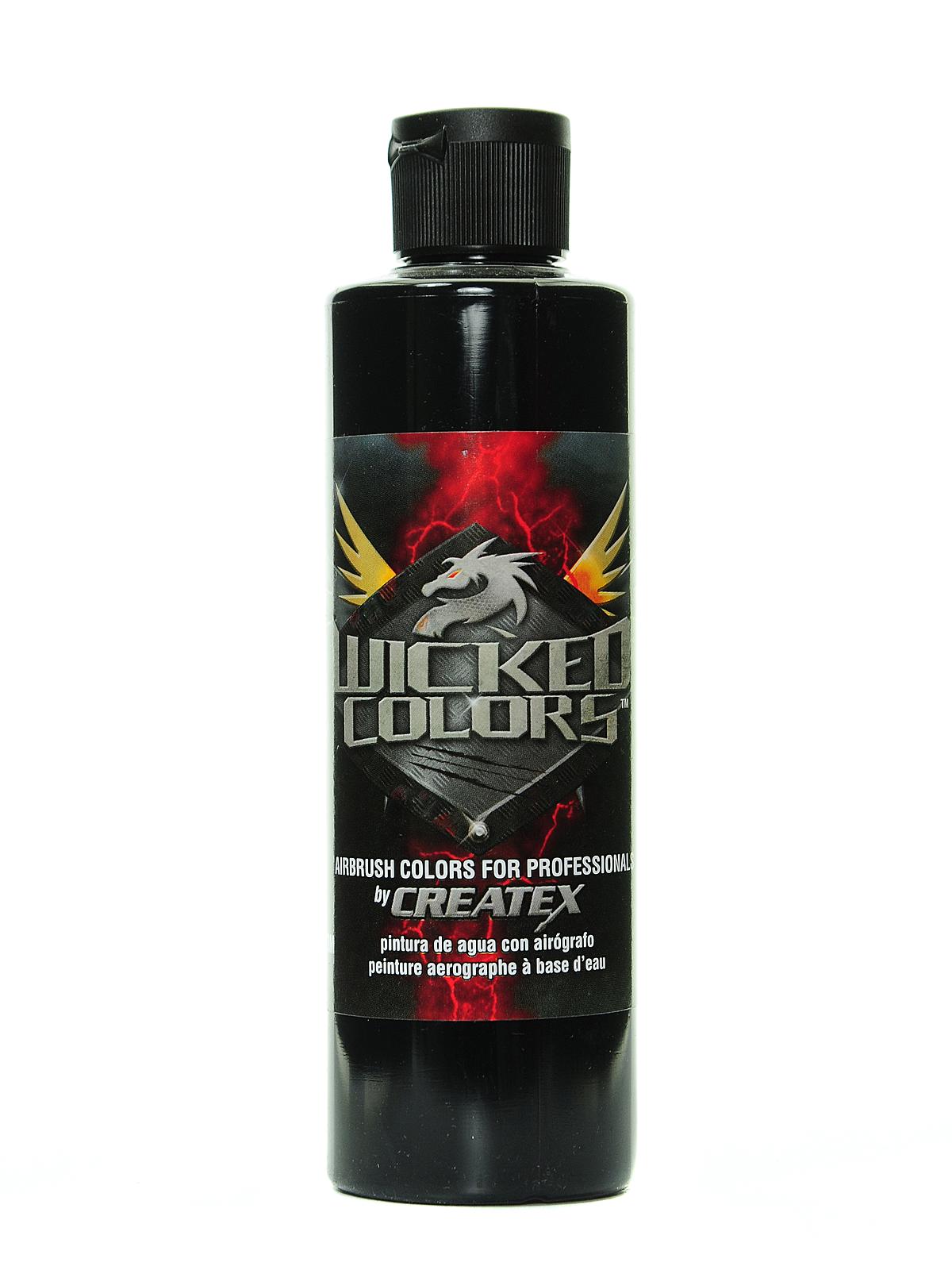 Wicked Colors detail black 8 oz.