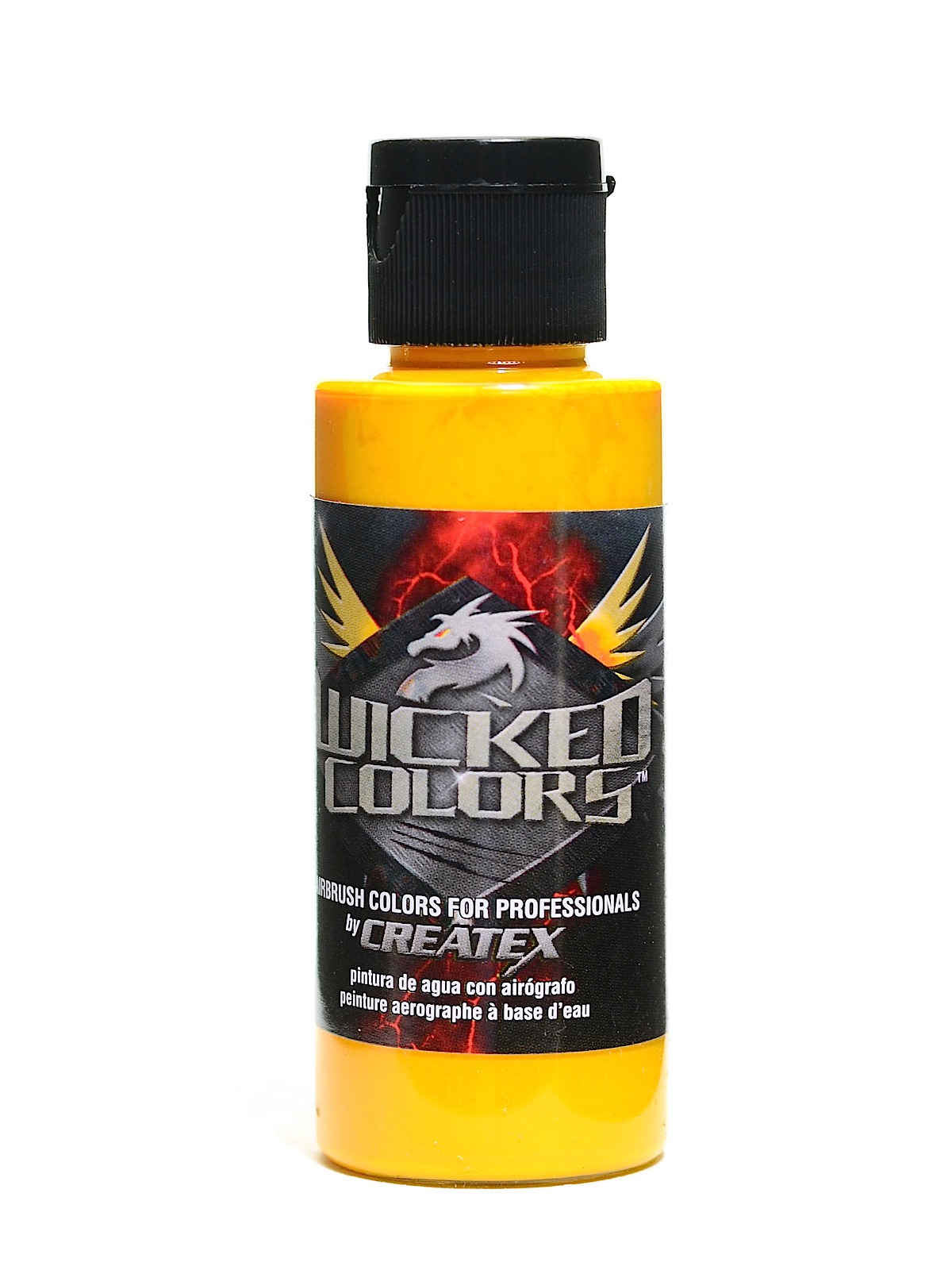 Wicked Colors golden yellow 2 oz.