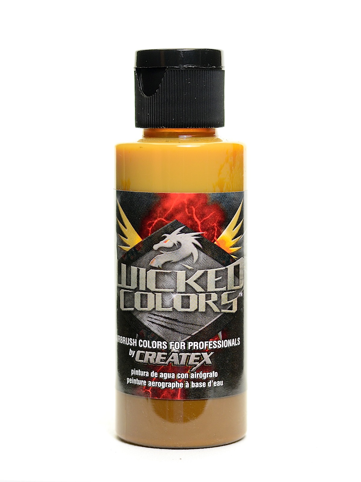 Wicked Colors detail yellow ochre 2 oz.