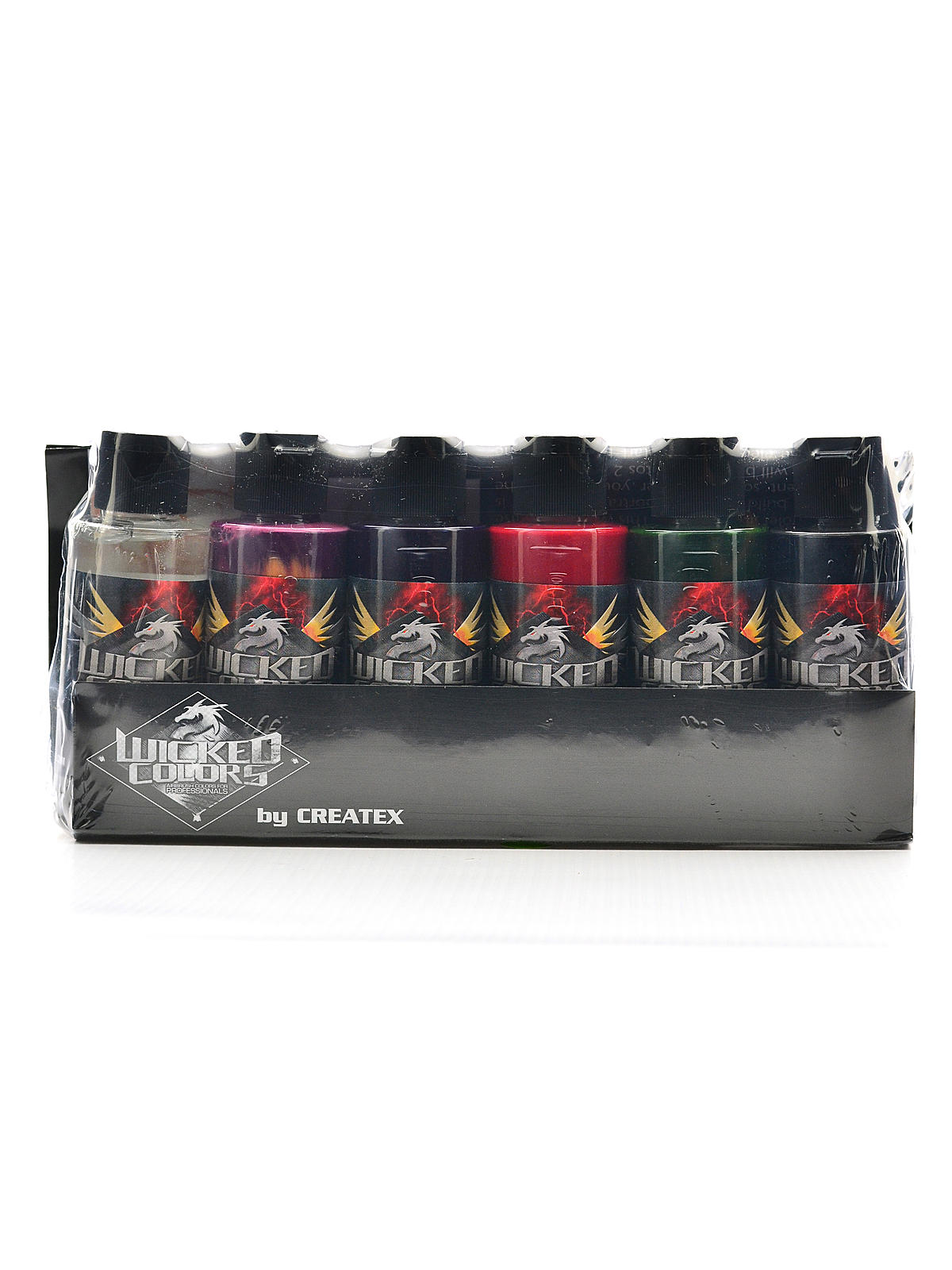 Wicked Airbrush Color Sets Steve Driscoll flesh tone set 2 oz. set of 6