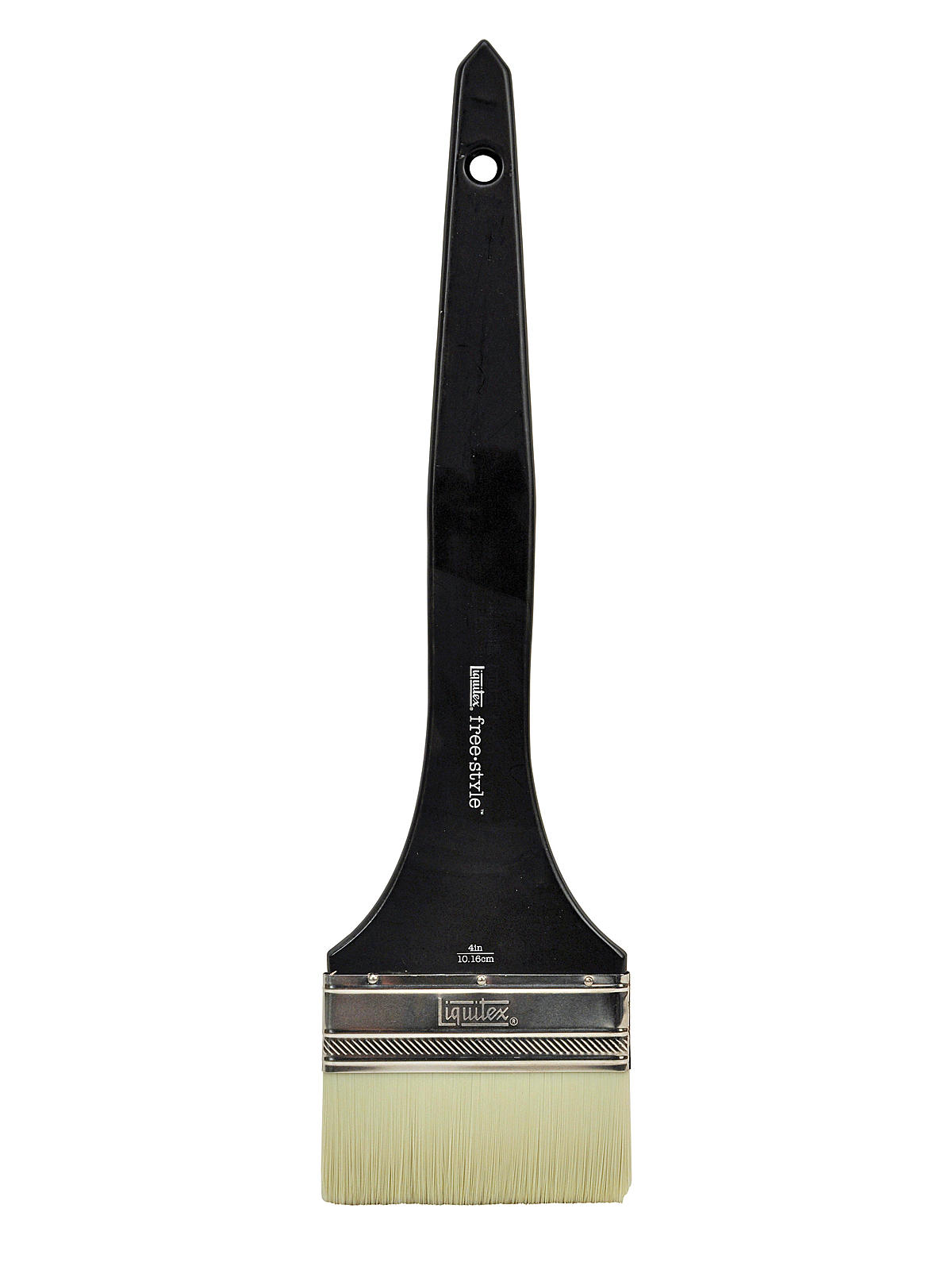 Free-Style Large Scale Brushes broad flat varnish 4 in. long handle