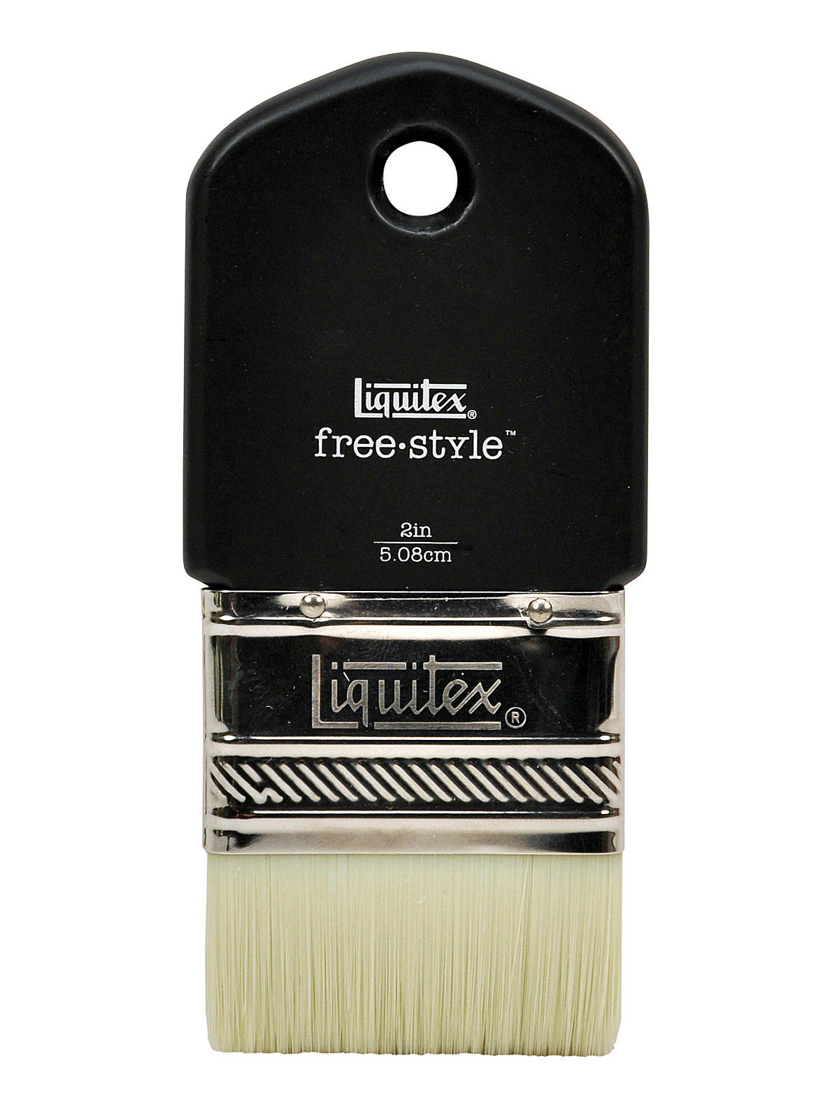 Free-Style Large Scale Brushes Paddle 2 In. Short Handle