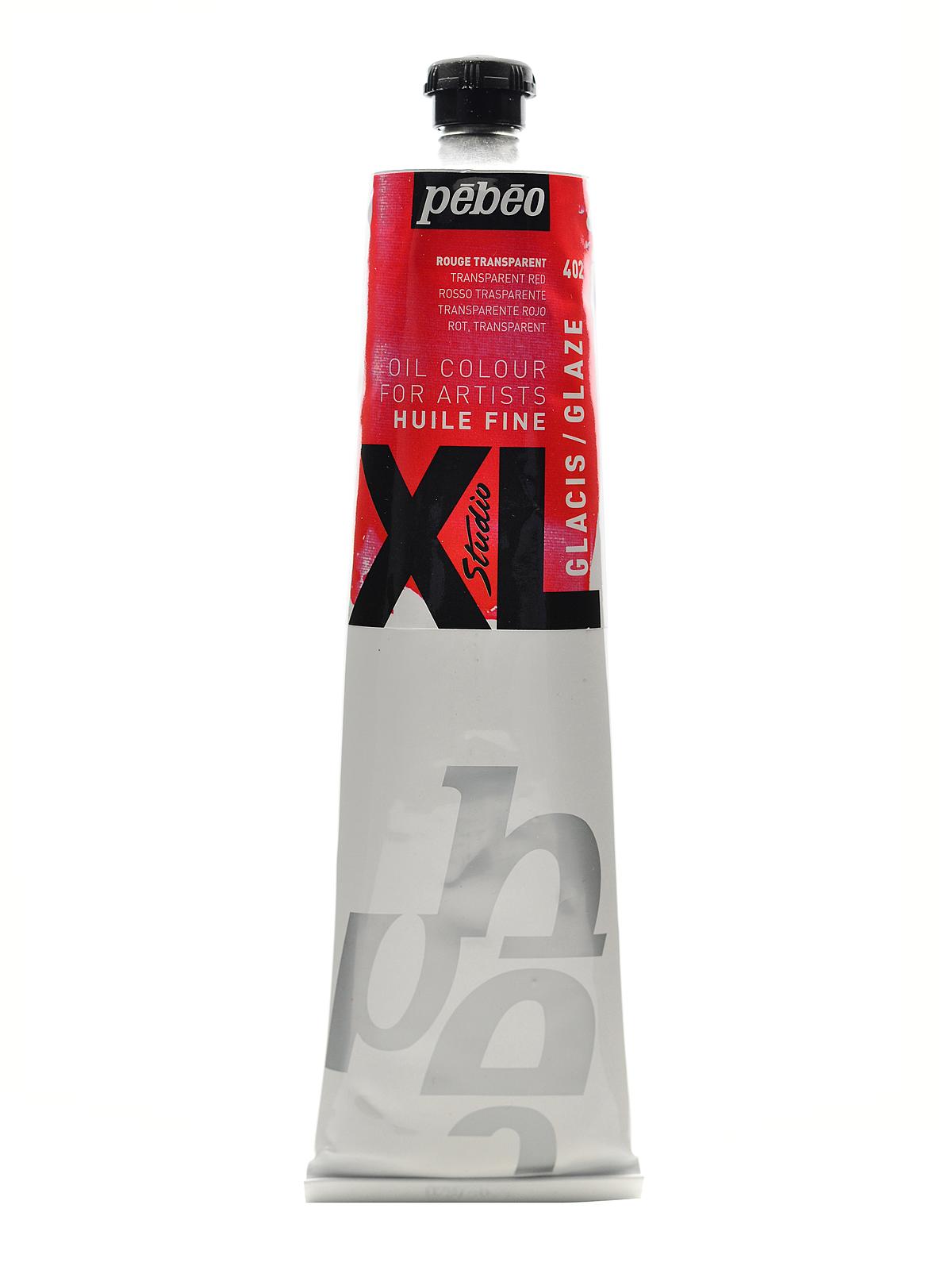 Studio XL Oil Paint glaze red 180 ml