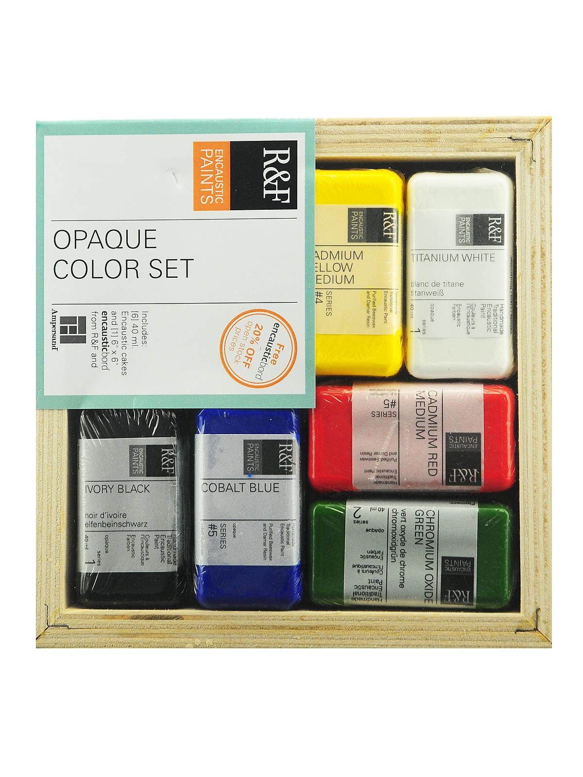 Encaustic Sets Opaque