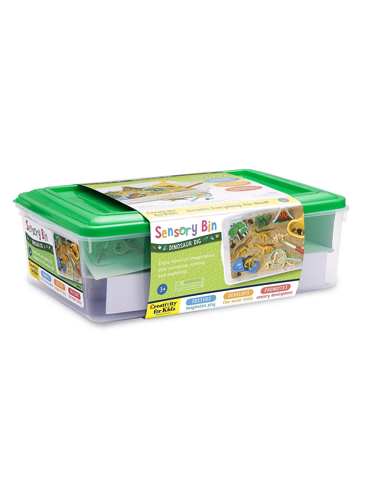 Sensory Bin Dinosaur Dig kit