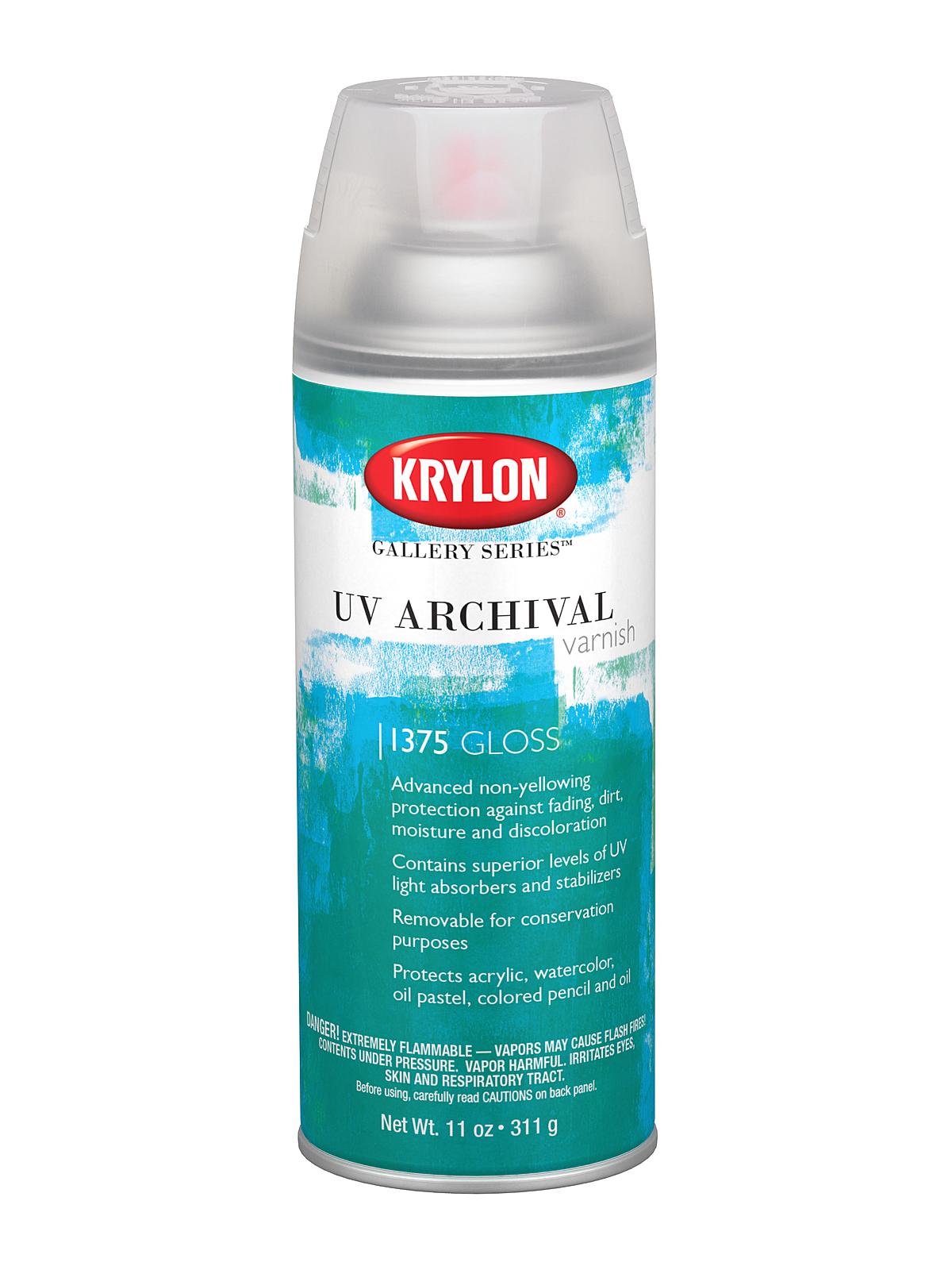 Archival UV Varnishes gloss 11 oz. can