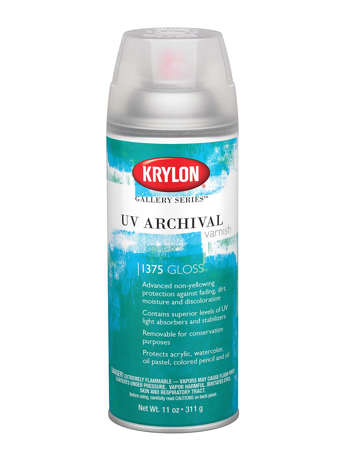 Archival UV Varnishes Gloss 11 Oz. Can