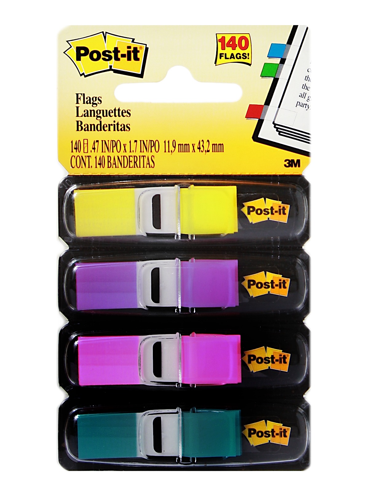 Small Flags with Dispensers pack of 4 683-4AB