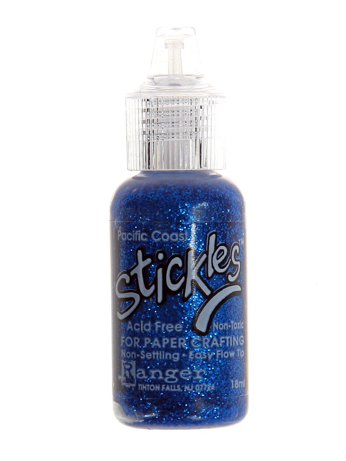 Stickles Glitter Glue Pacific Coast 0.5 Oz. Bottle