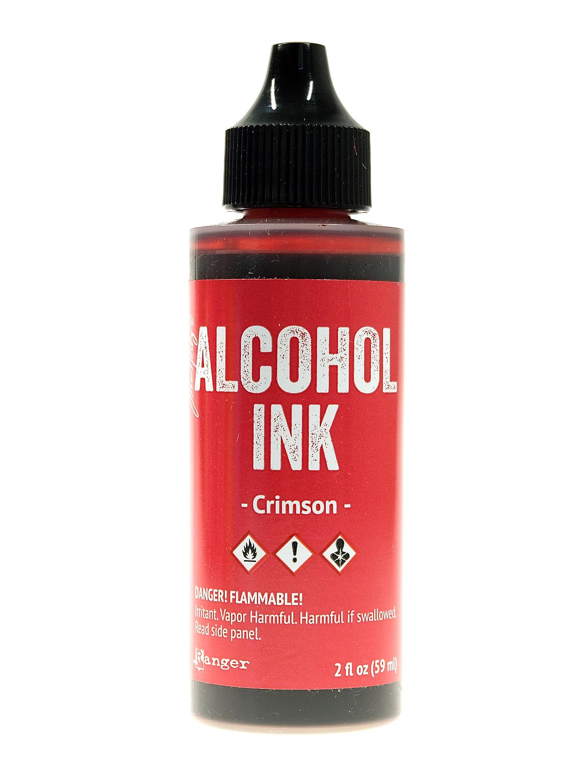 Tim Holtz Alcohol Inks crimson 2 oz. bottle