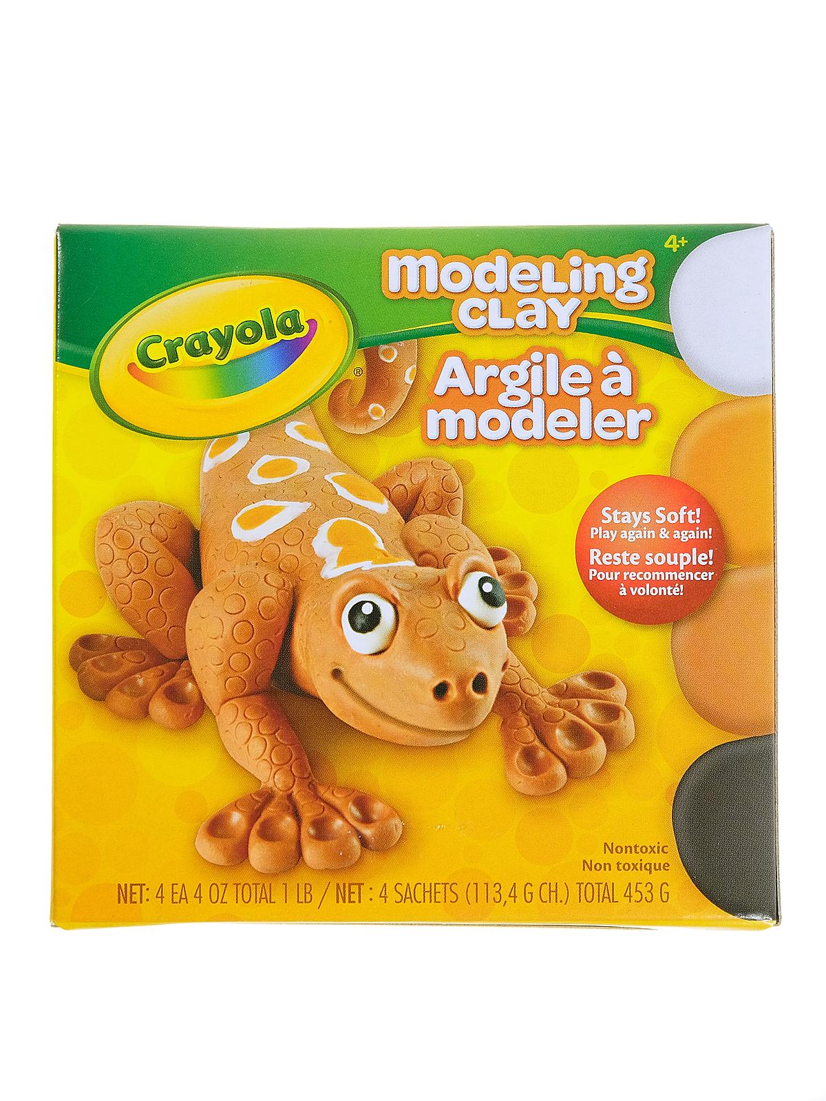 Modeling Clay natural set of 4 colors