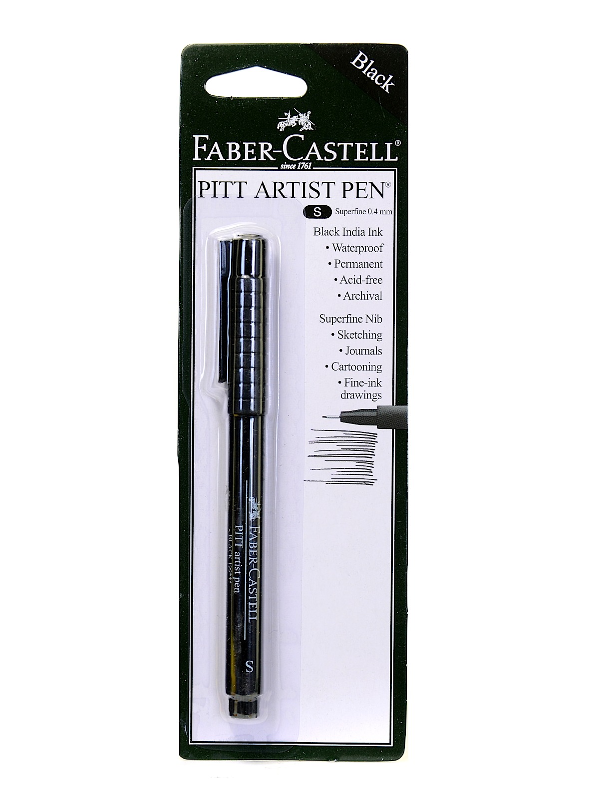 Pitt Artist Pens black superfine