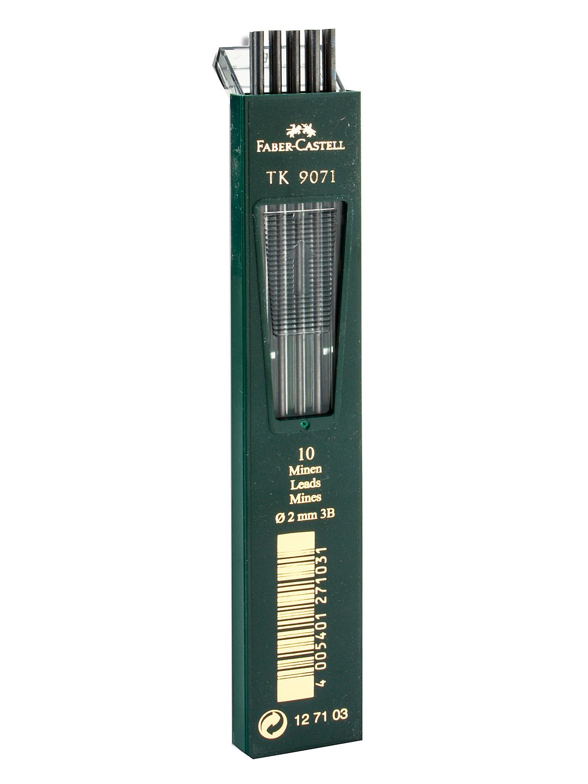 TK 9400 Clutch Drawing Pencil Leads 3B pack of 10