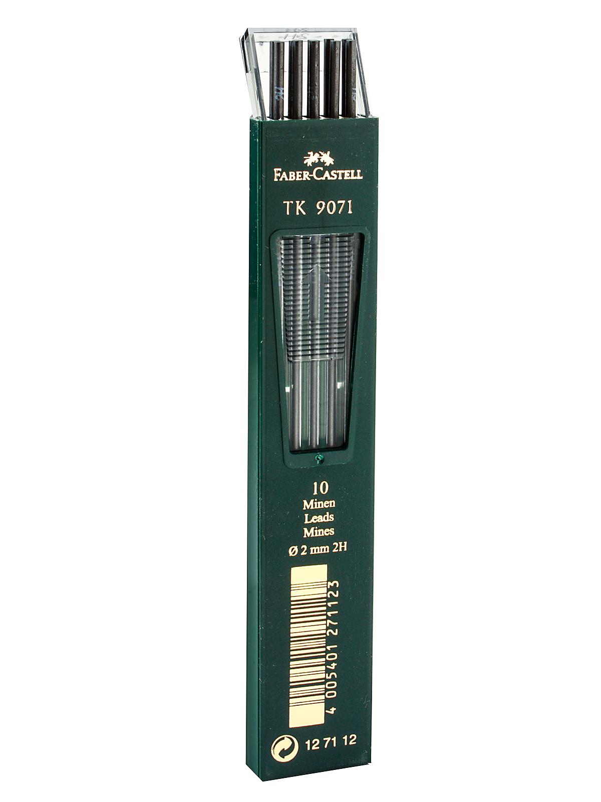 TK 9400 Clutch Drawing Pencil Leads 2H pack of 10