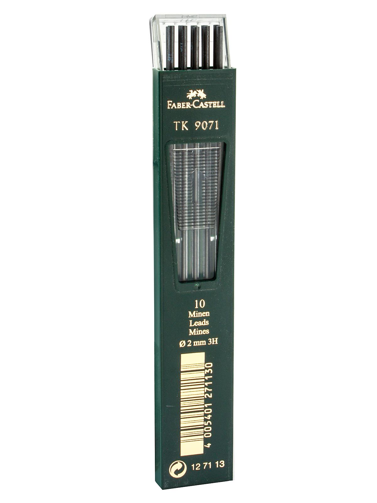 TK 9400 Clutch Drawing Pencil Leads 3H pack of 10
