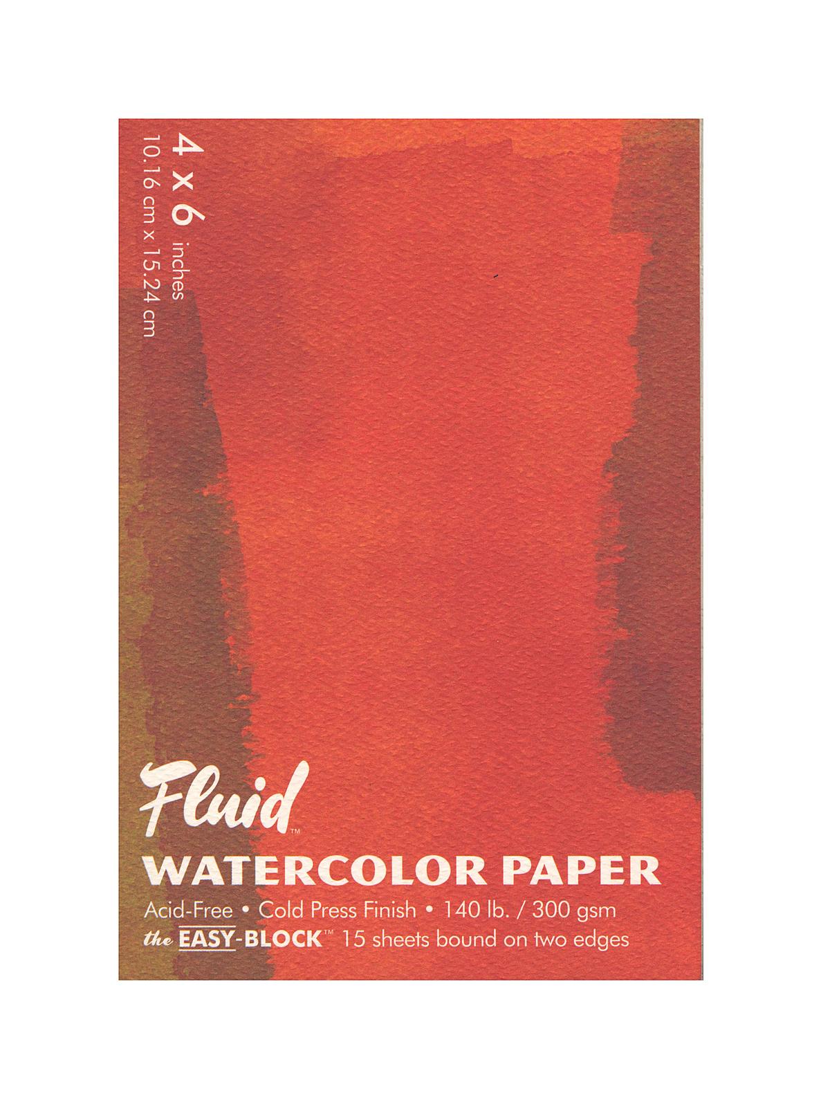 Cold Press Watercolor Paper 4 In. X 6 In. Block