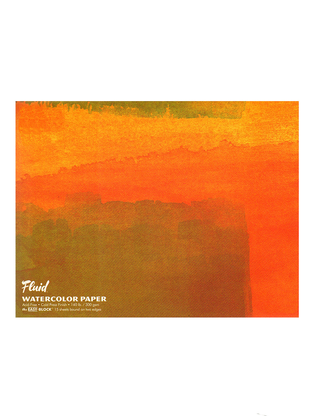 Cold Press Watercolor Paper 12 in. x 16 in. block