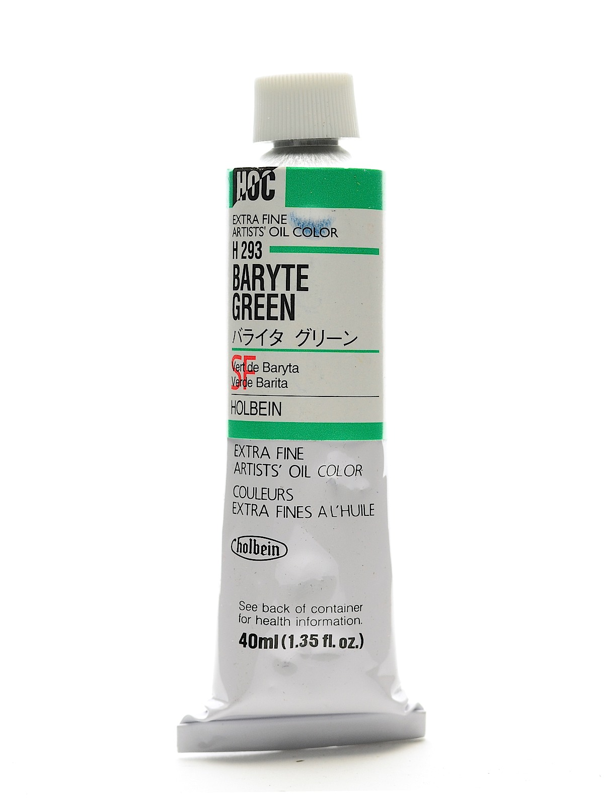 Artist Oil Colors baryte green 40 ml