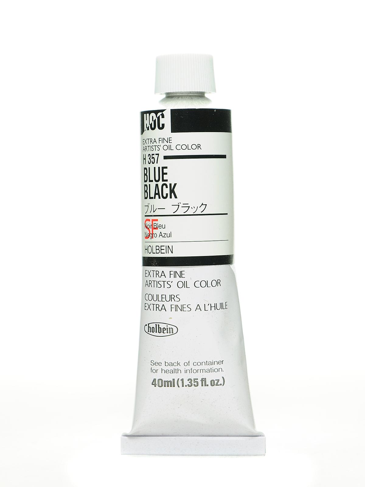 Artist Oil Colors Blue Black 40 Ml