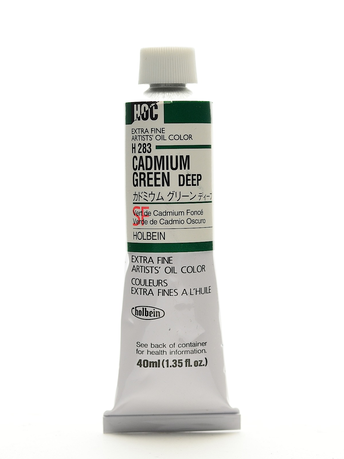 Artist Oil Colors cadmium green deep 40 ml