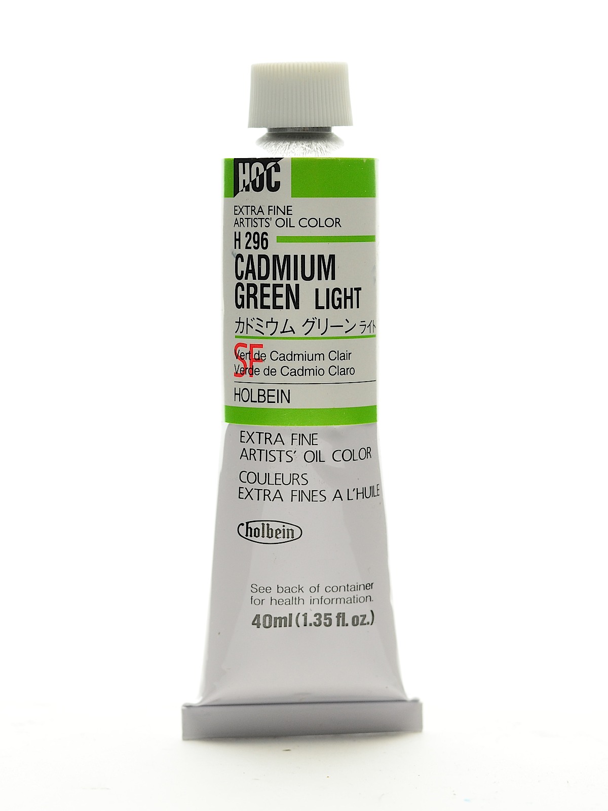 Artist Oil Colors Cadmium Green Light 40 Ml