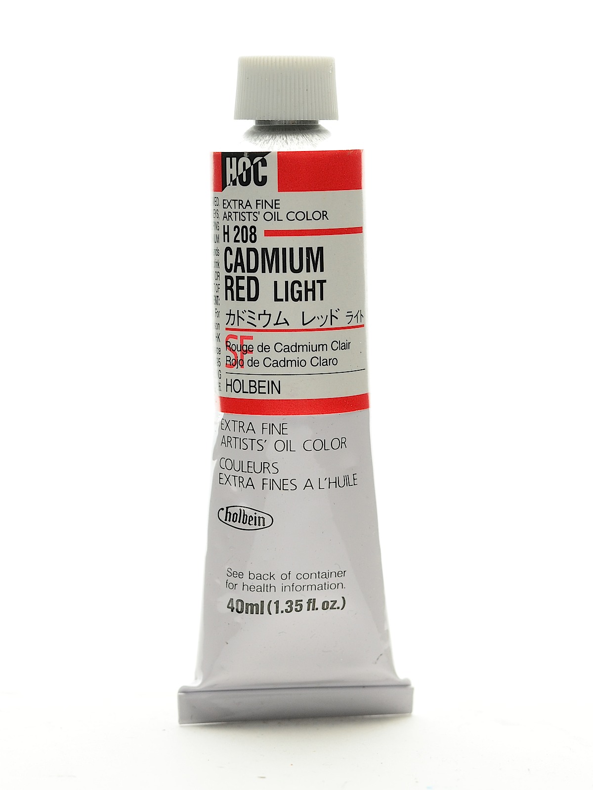 Artist Oil Colors Cadmium Red Light 40 Ml
