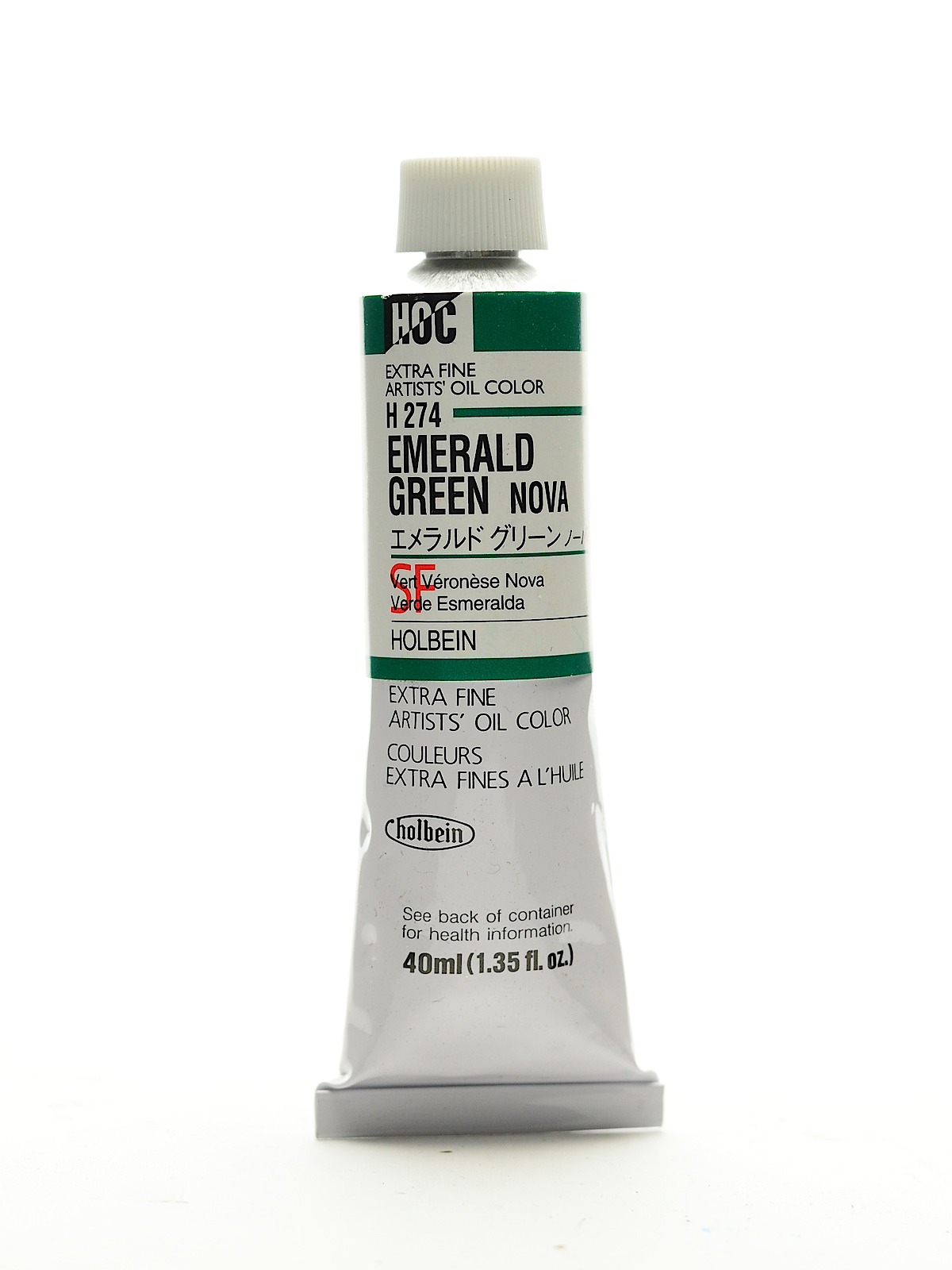 Artist Oil Colors emerald green nova 40 ml
