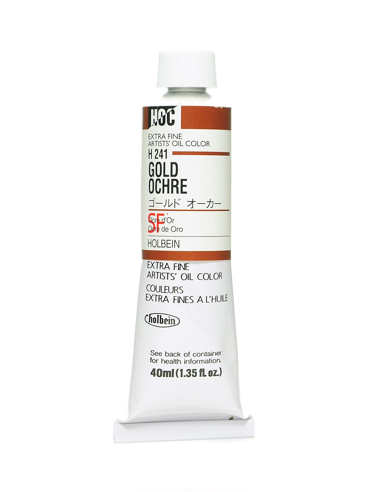 Artist Oil Colors gold ochre 40 ml
