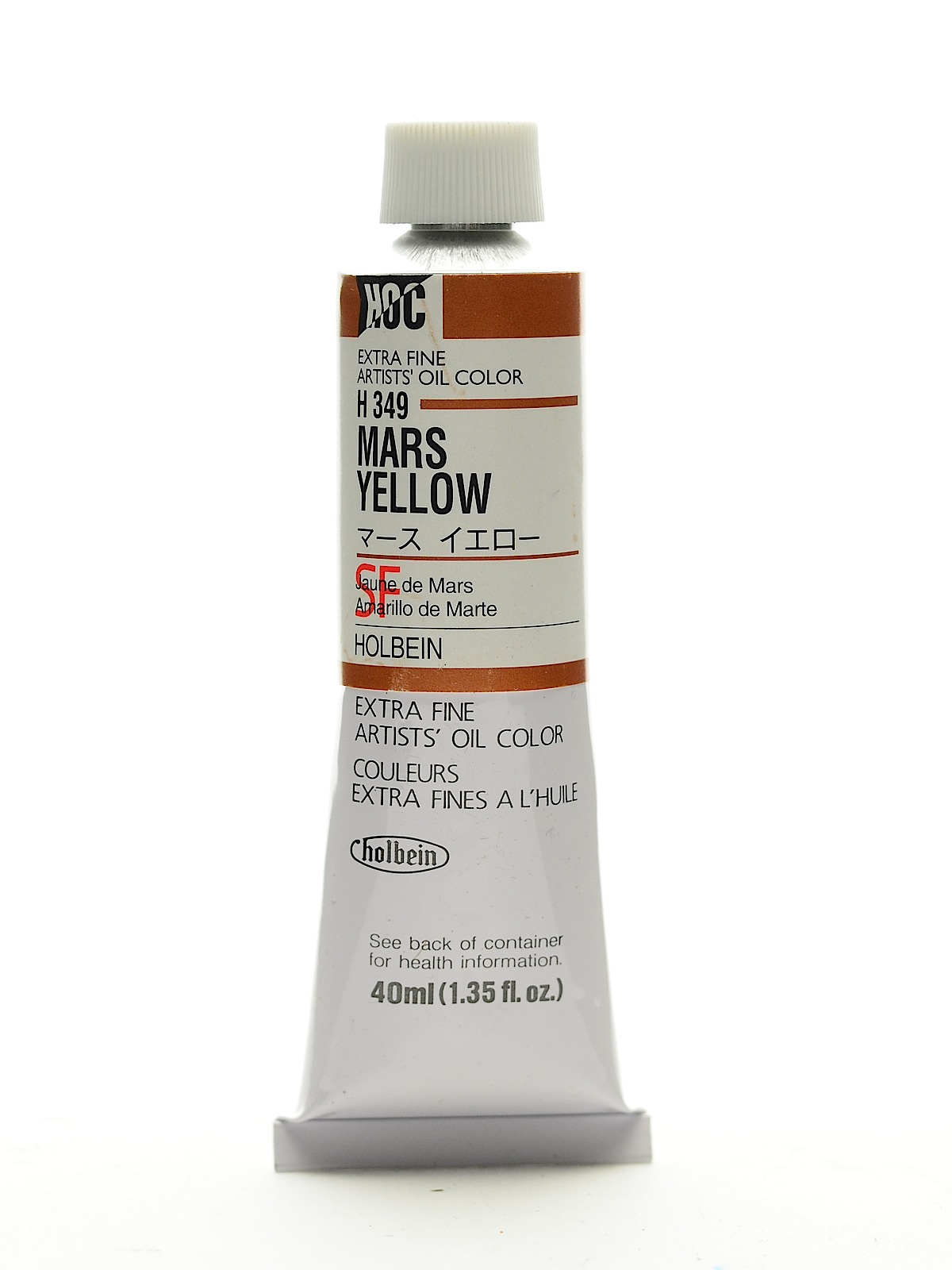 Artist Oil Colors mars yellow 40 ml