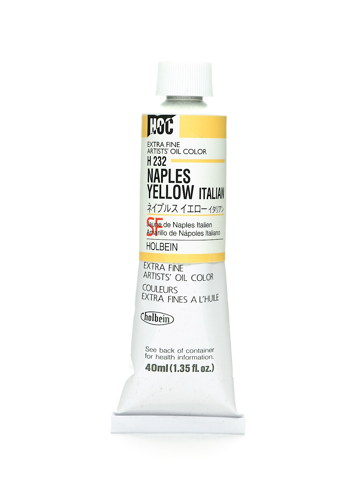 Artist Oil Colors Naples yellow Italian 40 ml