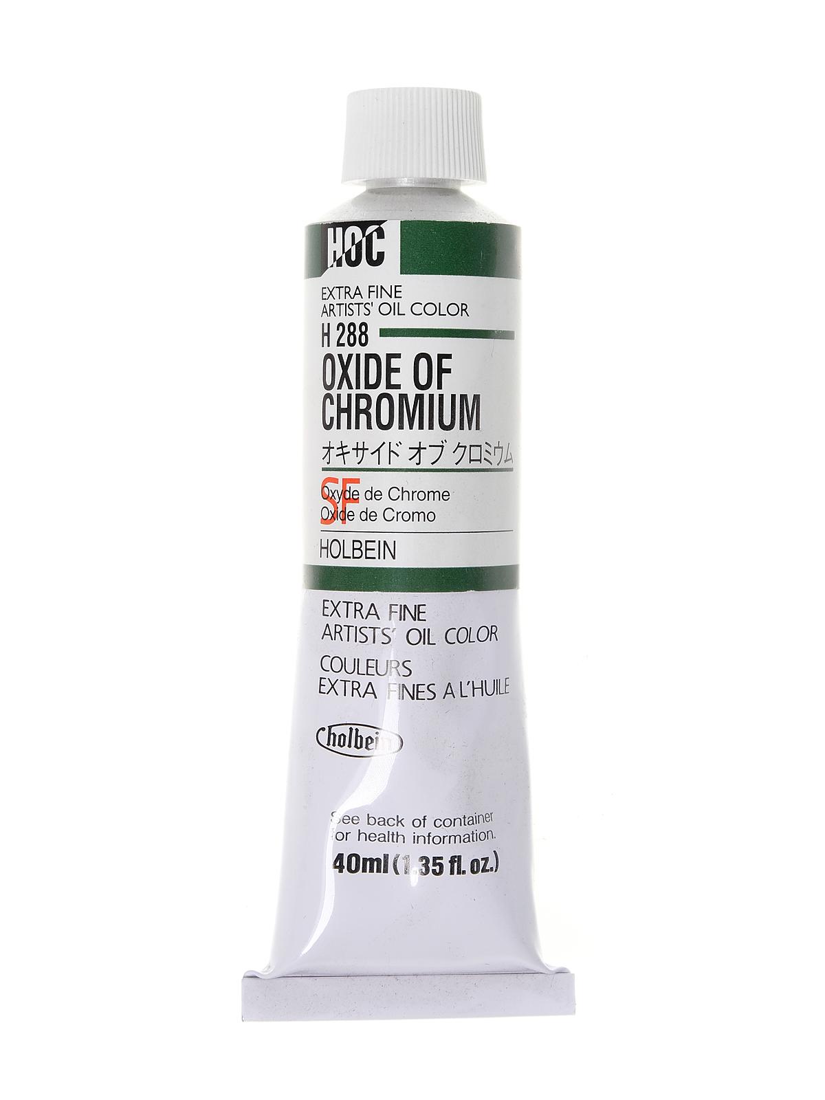 Artist Oil Colors oxide of chromium 40 ml