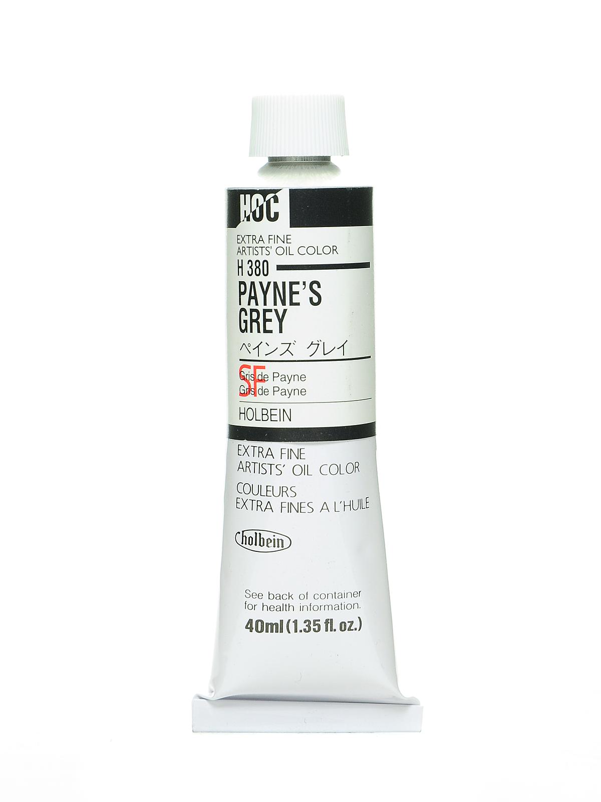 Artist Oil Colors Payne's grey 40 ml