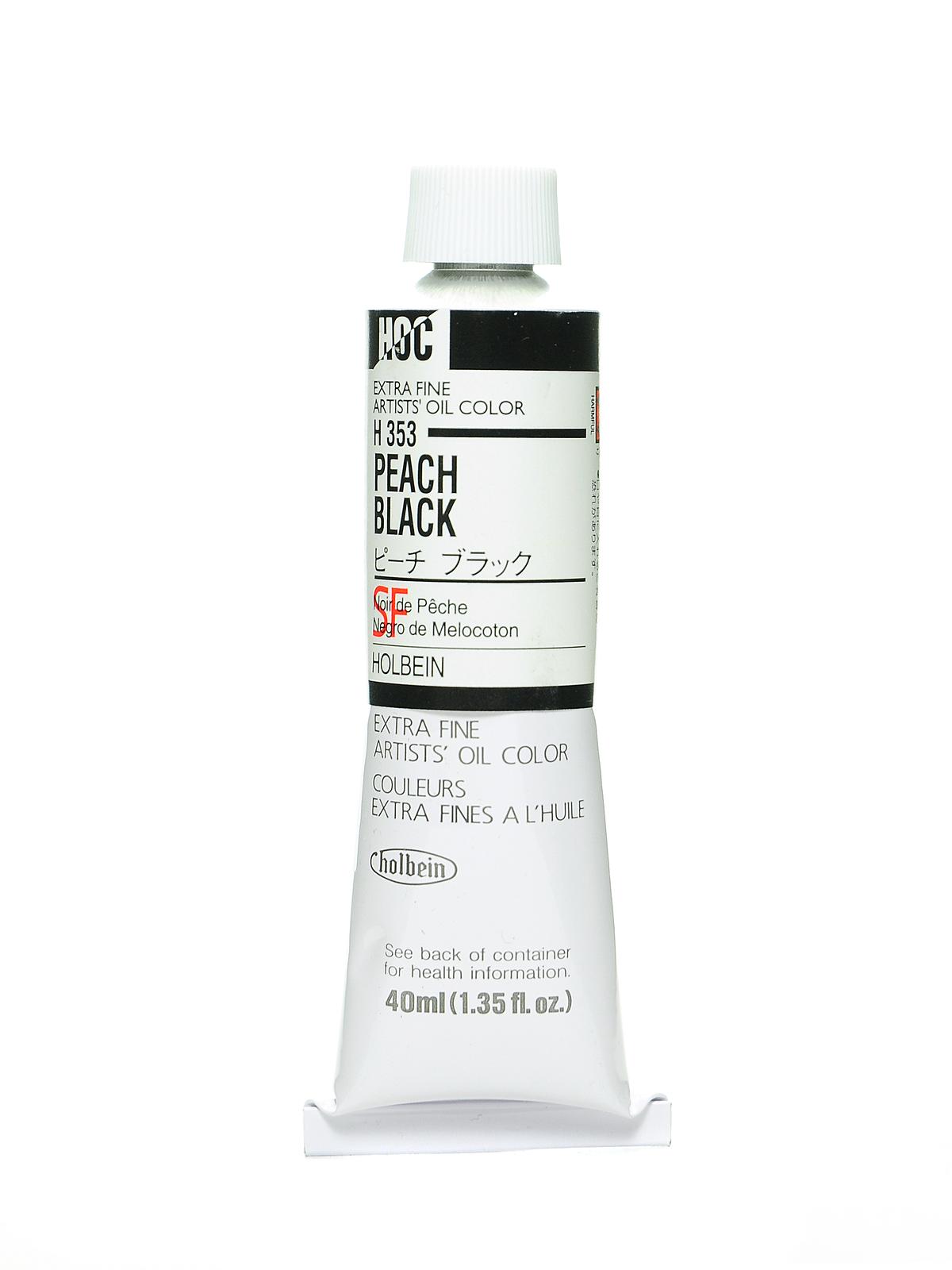 Artist Oil Colors peach black 40 ml