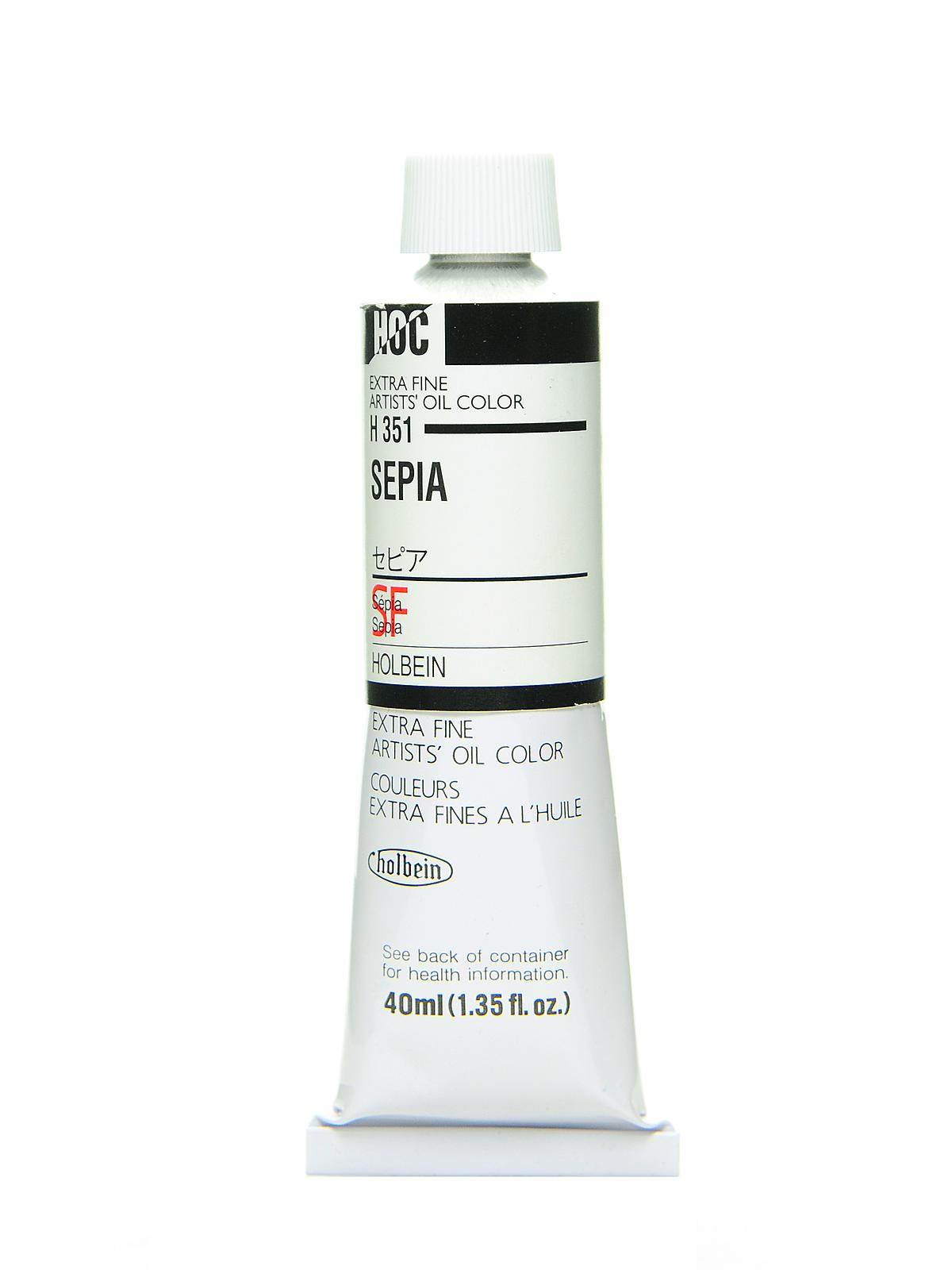 Artist Oil Colors sepia 40 ml