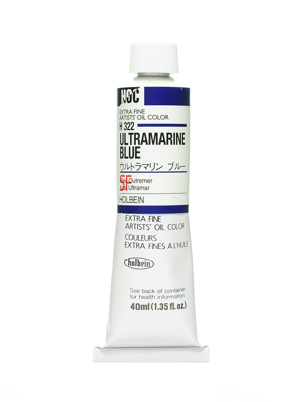 Artist Oil Colors Ultramarine Blue 40 Ml