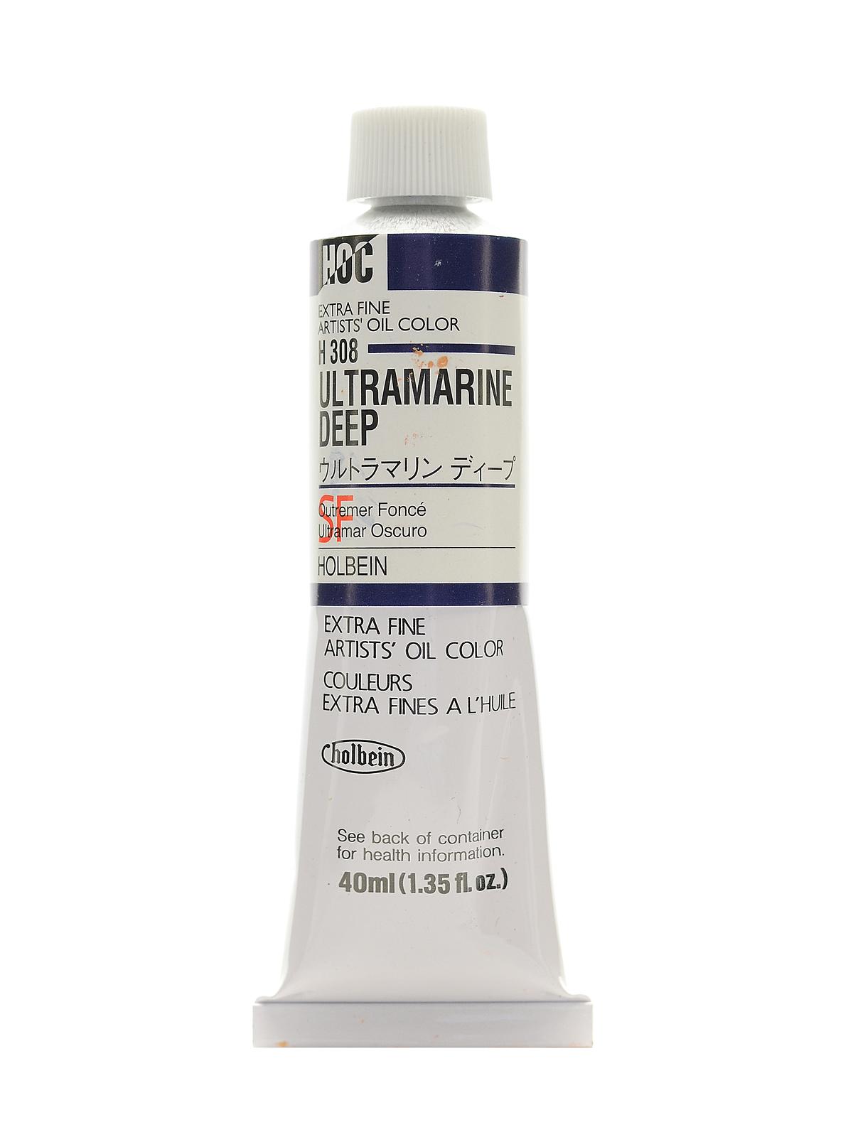 Artist Oil Colors ultramarine deep 40 ml