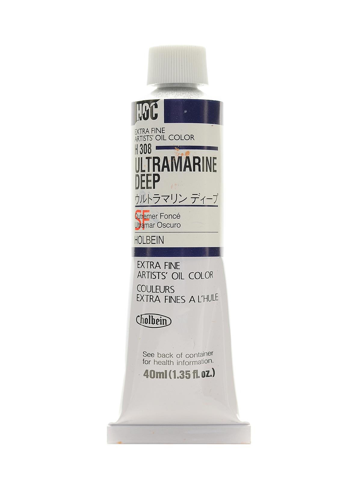 Artist Oil Colors Ultramarine Deep 40 Ml