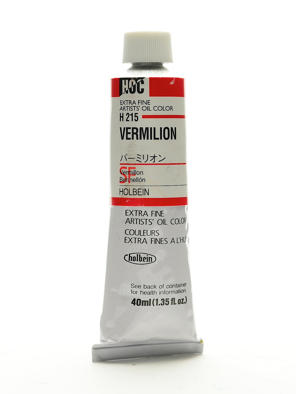 Artist Oil Colors Vermilion 40 Ml