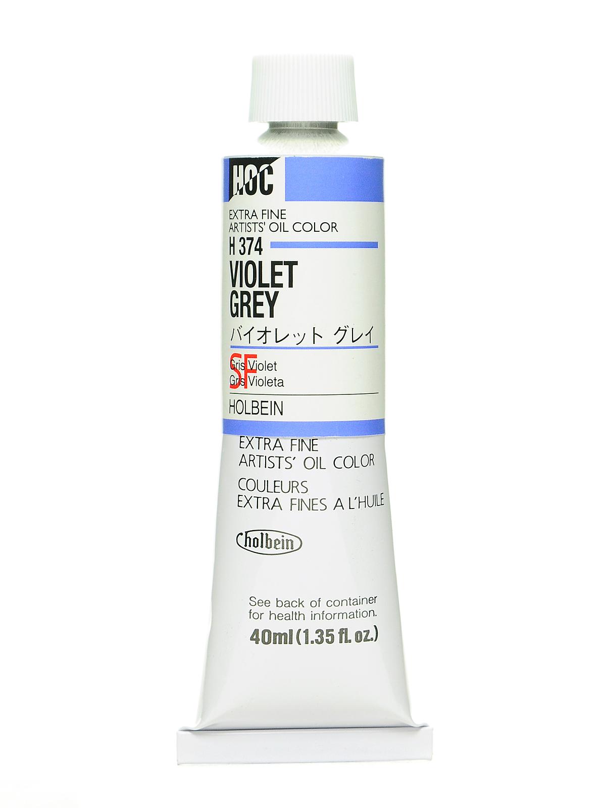 Artist Oil Colors Violet Grey 40 Ml