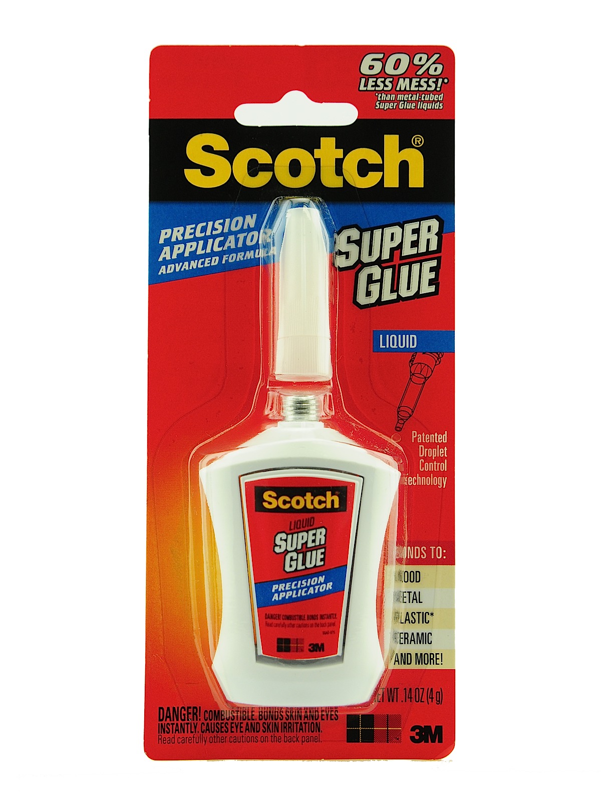 Super Glue Liquid in Precision Applicator 0.14 oz. AD124