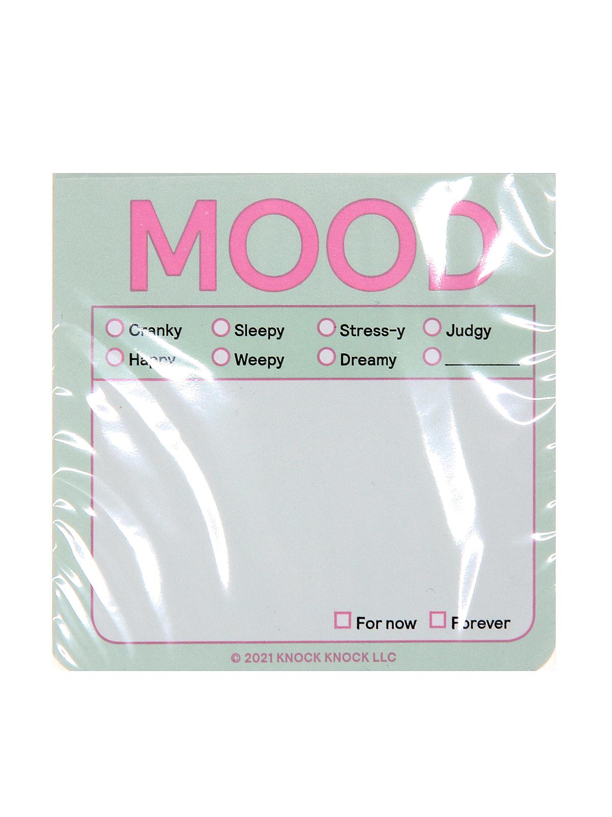 Sticky Note Pads Mood 3 In. X 3 In. 100 Sheet