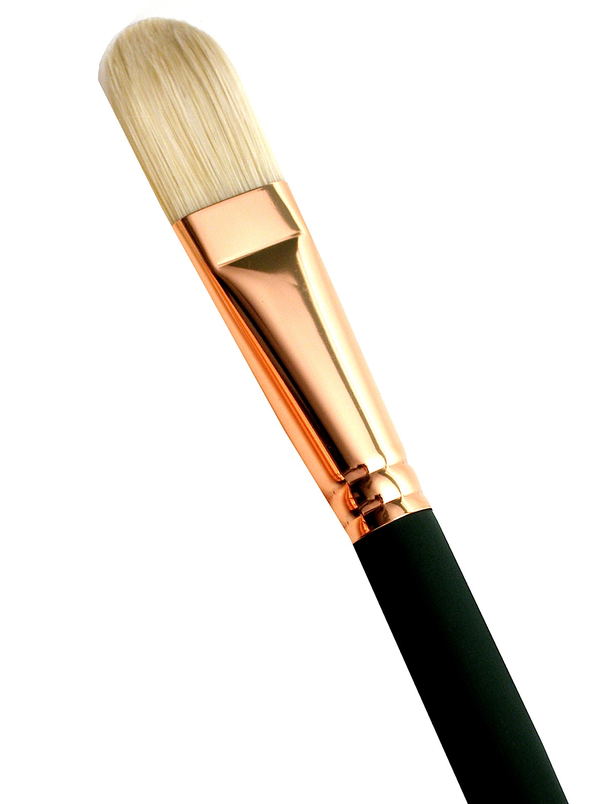 Filbert Size 0 Silver Brush 1103-0 Silverstone Excellent Long Handle Hog Bristle Brush