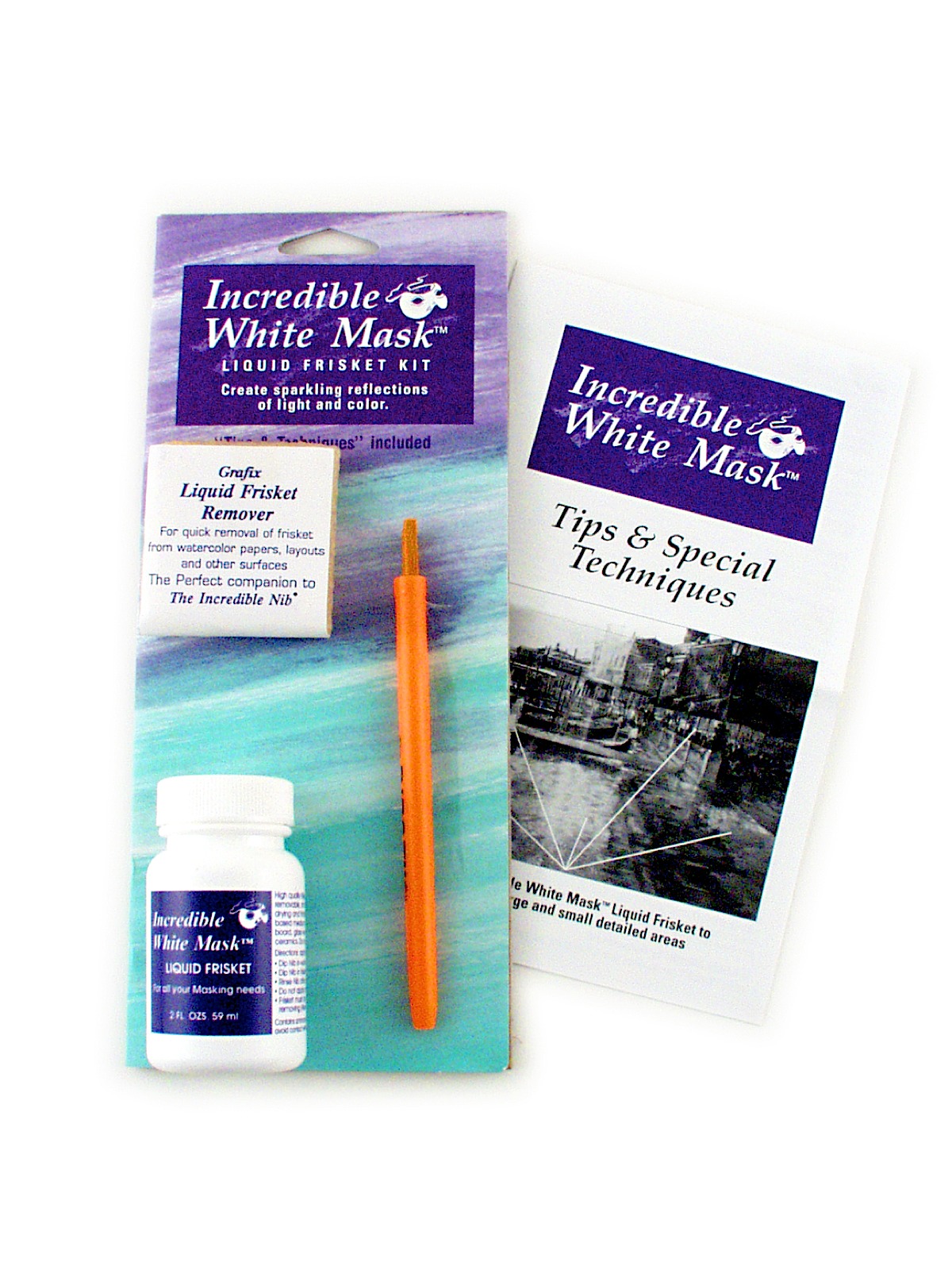 The Incredible White Mask Liquid Frisket Set