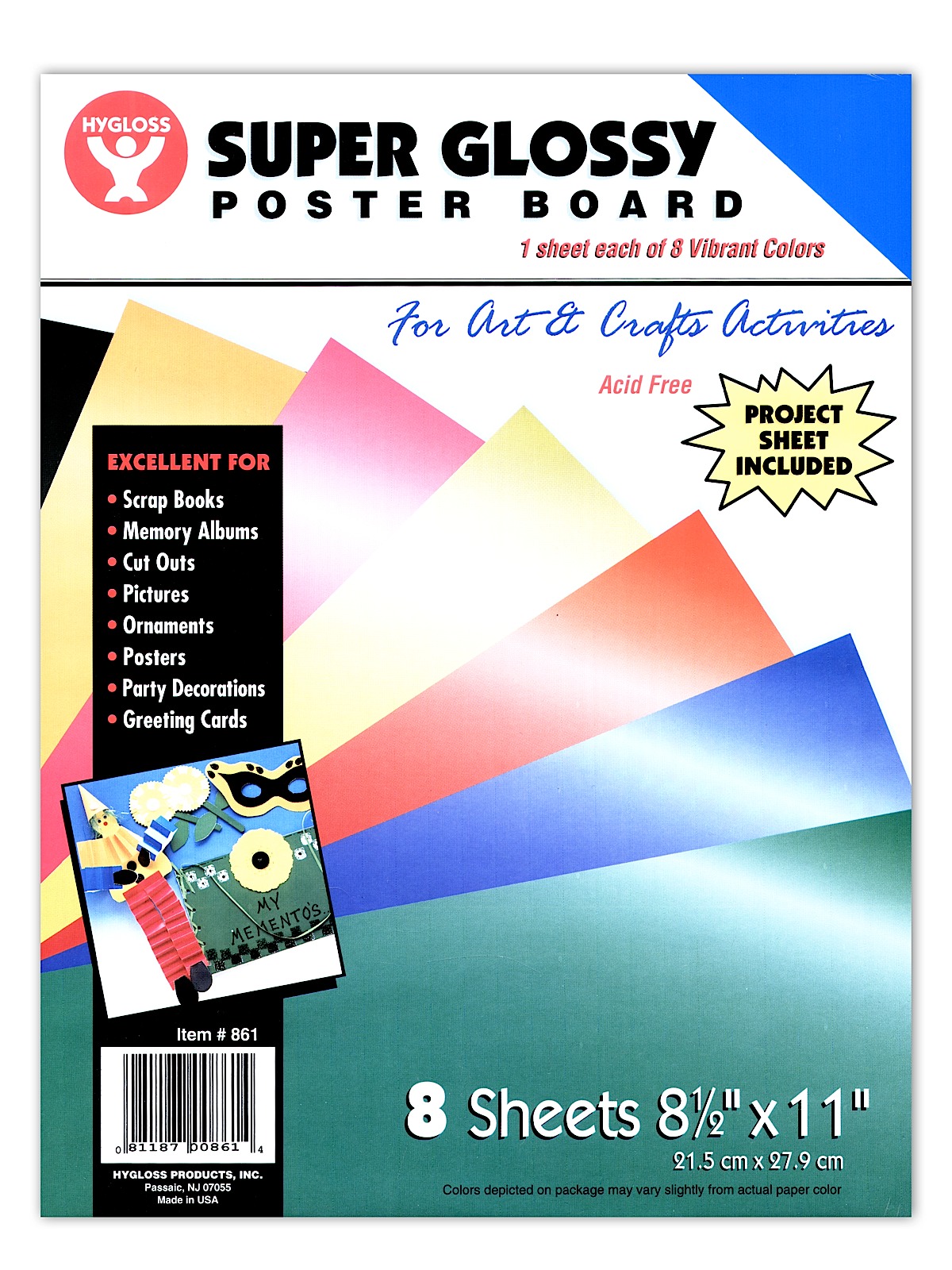 Download Hygloss Super Glossy Poster Board | MisterArt.com Yellowimages Mockups