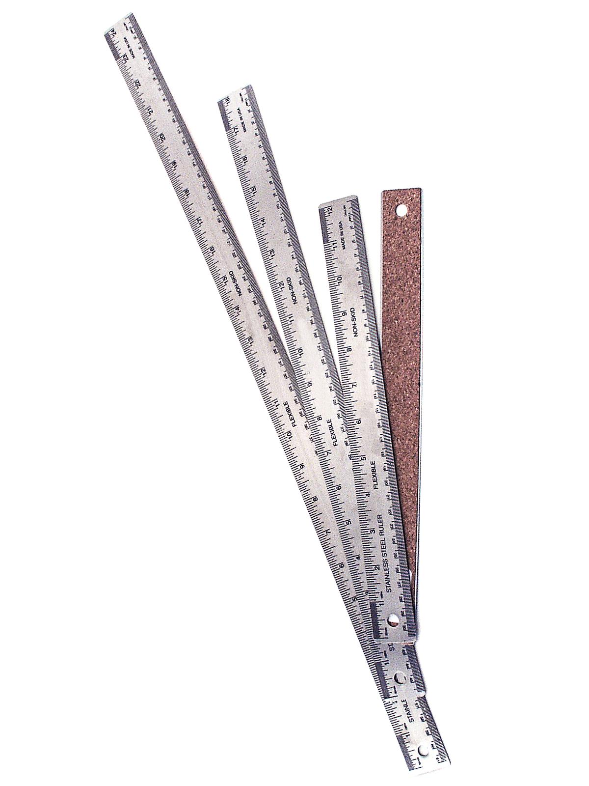 Pacific Arc - Non-Skid Steel Corkback Rulers