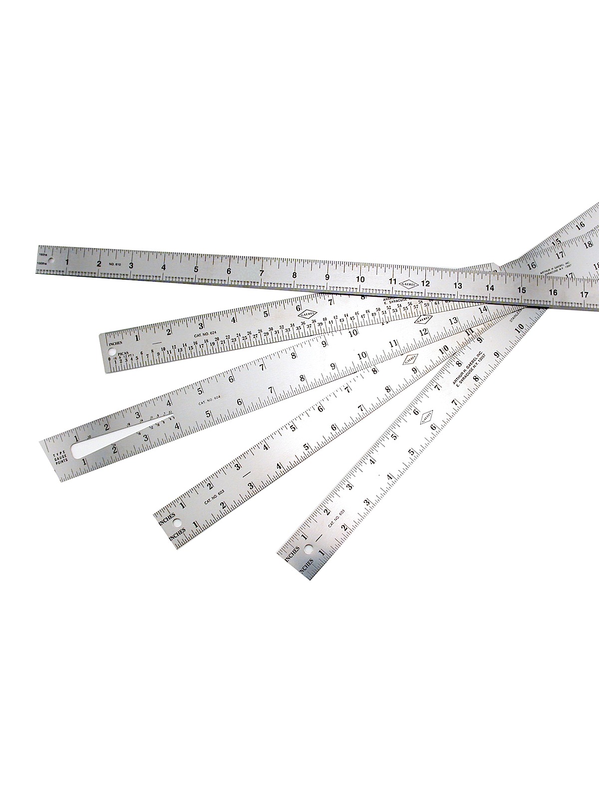 Two-Sided Steel Rulers